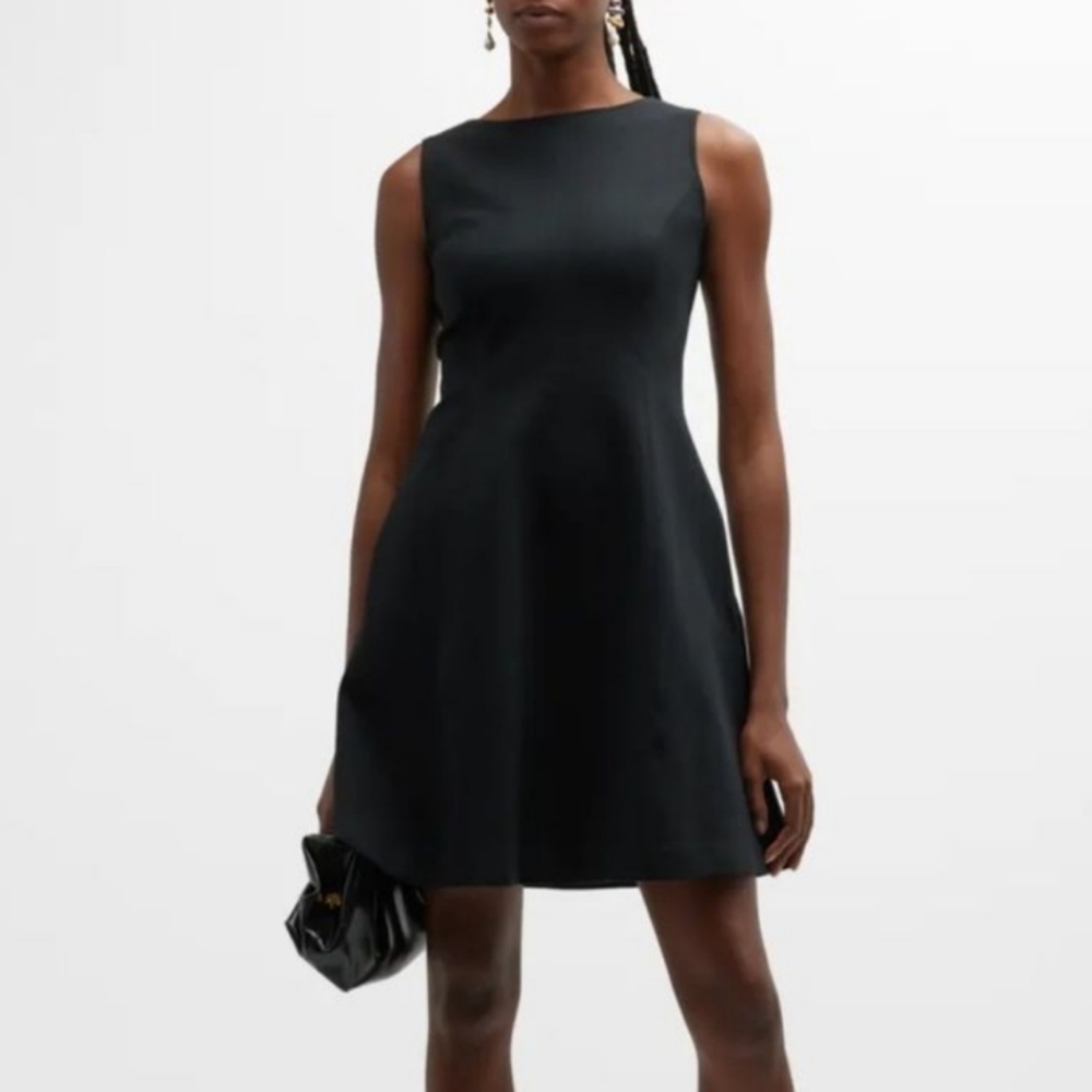 NEW Spanx 20381R The Perfect Fit & Flare in Classic Black Ponte Dress S NWOT